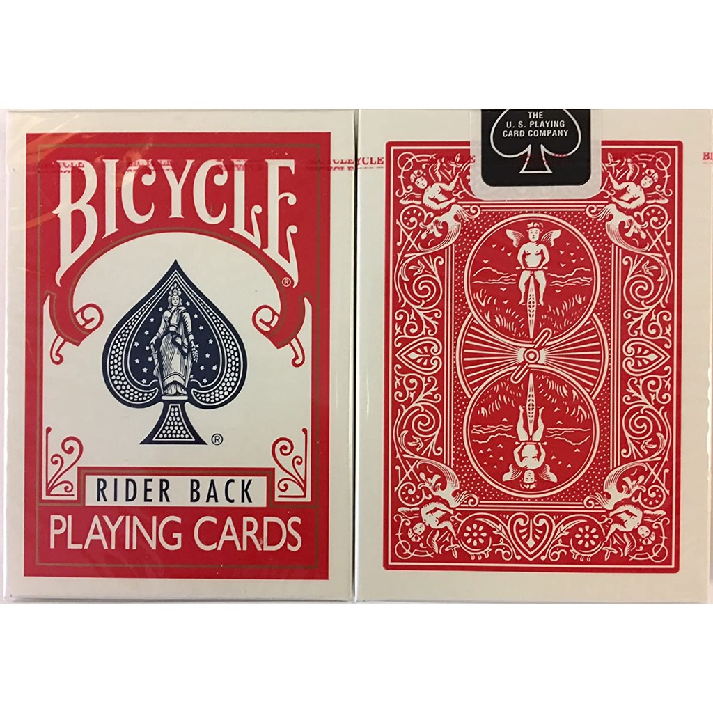 Original Bicycle Standard Poker Playing Cards RED Shopee Malaysia