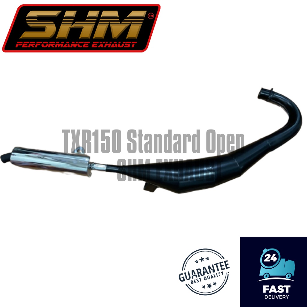 SHM Exhaust Suzuki TXR150 Exhaust Cutting Standard Open Shopee Malaysia