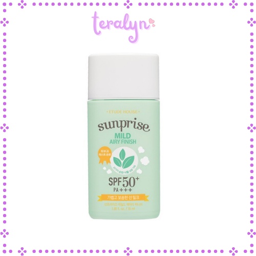 Etude house sunprise on sale mild airy finish