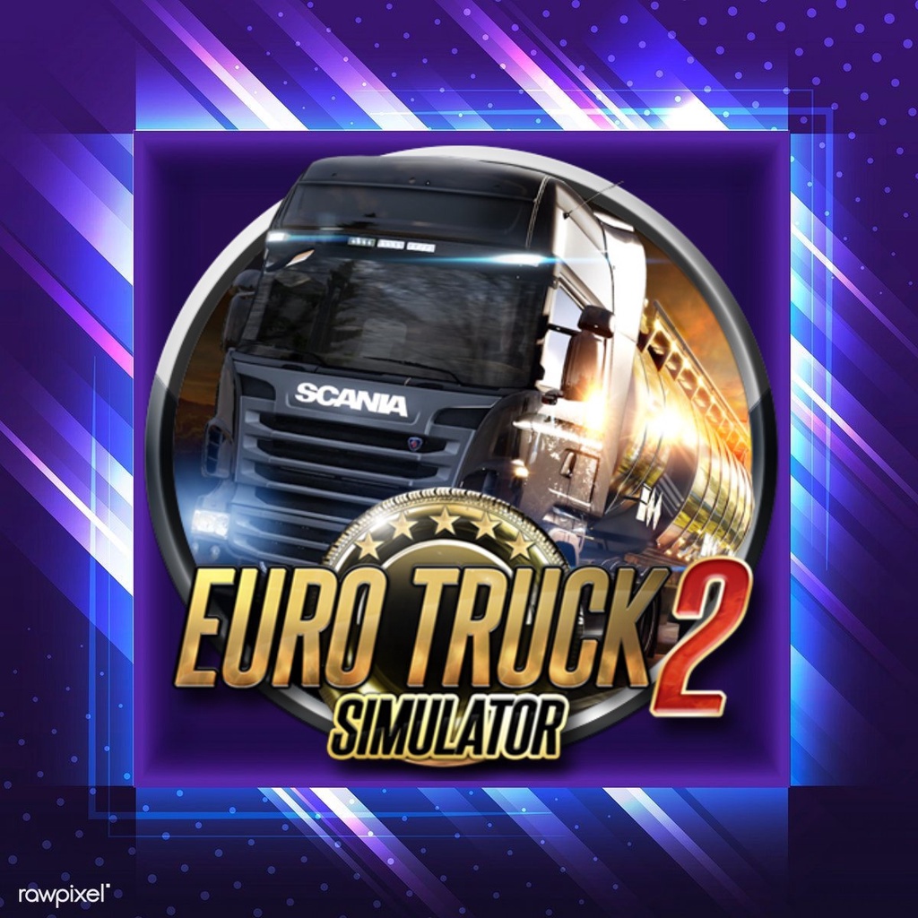 PC Euro Truck Simulator With DLC Offline PC Game Digital