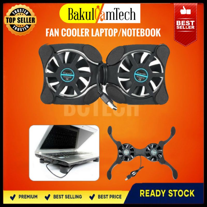 Crab Folding Laptop Cooling Pad USB Laptop Cooling Fan Folding Laptop Cooling Fan (Laptop
