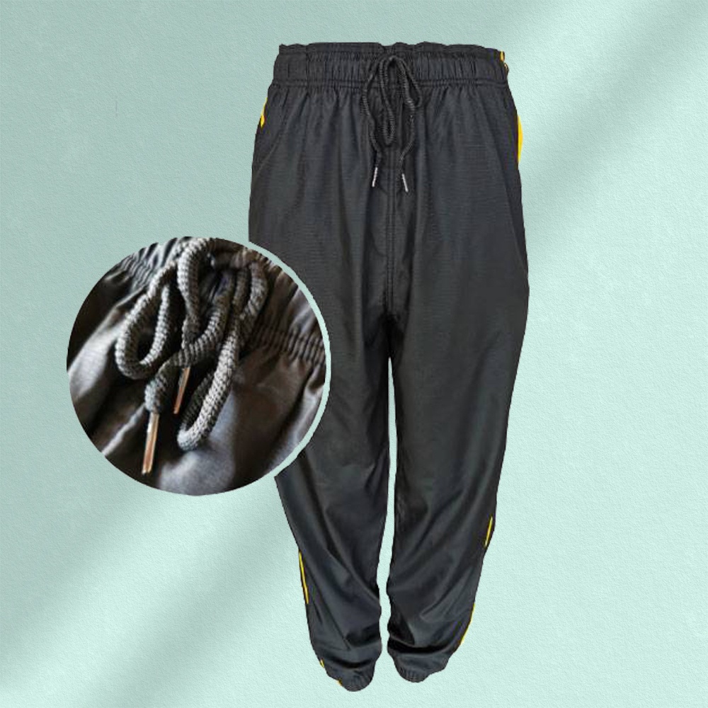 CHALLENGER CH6034 Men's Plus Size Track Bottom Stripes Both Sides ...