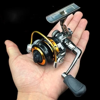 Mini Portable Xm100 Metal Spinning Wheel Small Casting Wheel Small Rocker Fishing  Reel Fishing Wheel