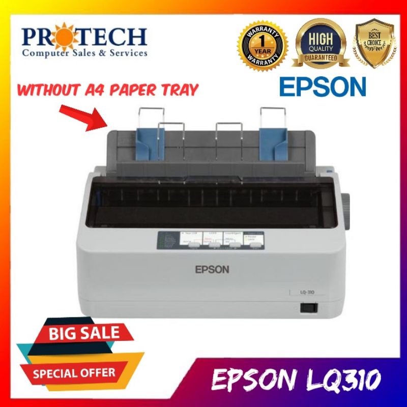 EPSON LQ310 DOT MATRIX PRINTER (USEDREFURBISHED) Shopee Malaysia