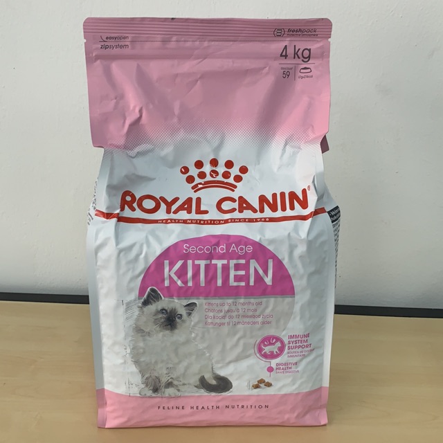 Royal canin second hot sale age kitten 4kg