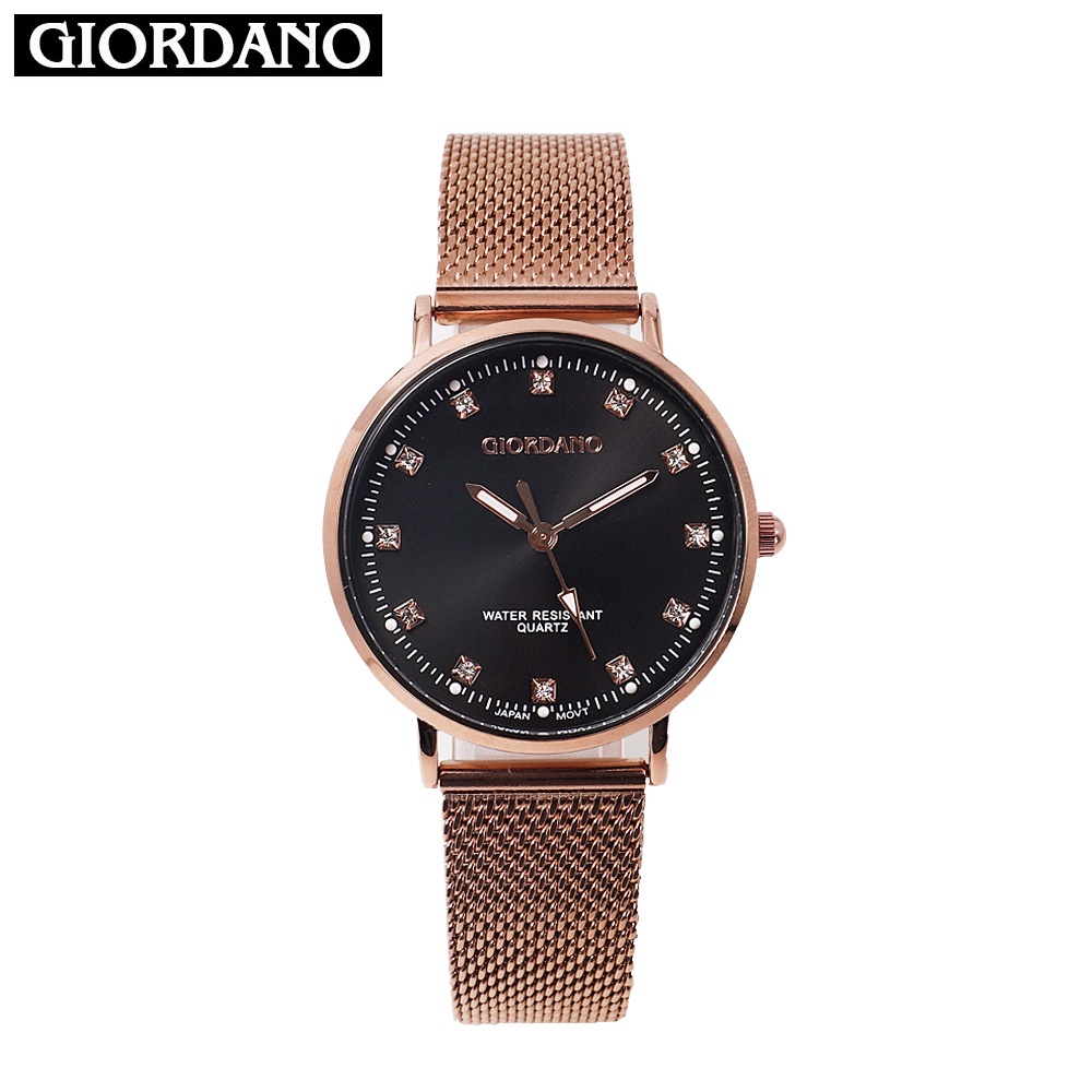 Giordano watches for womens rose gold best sale