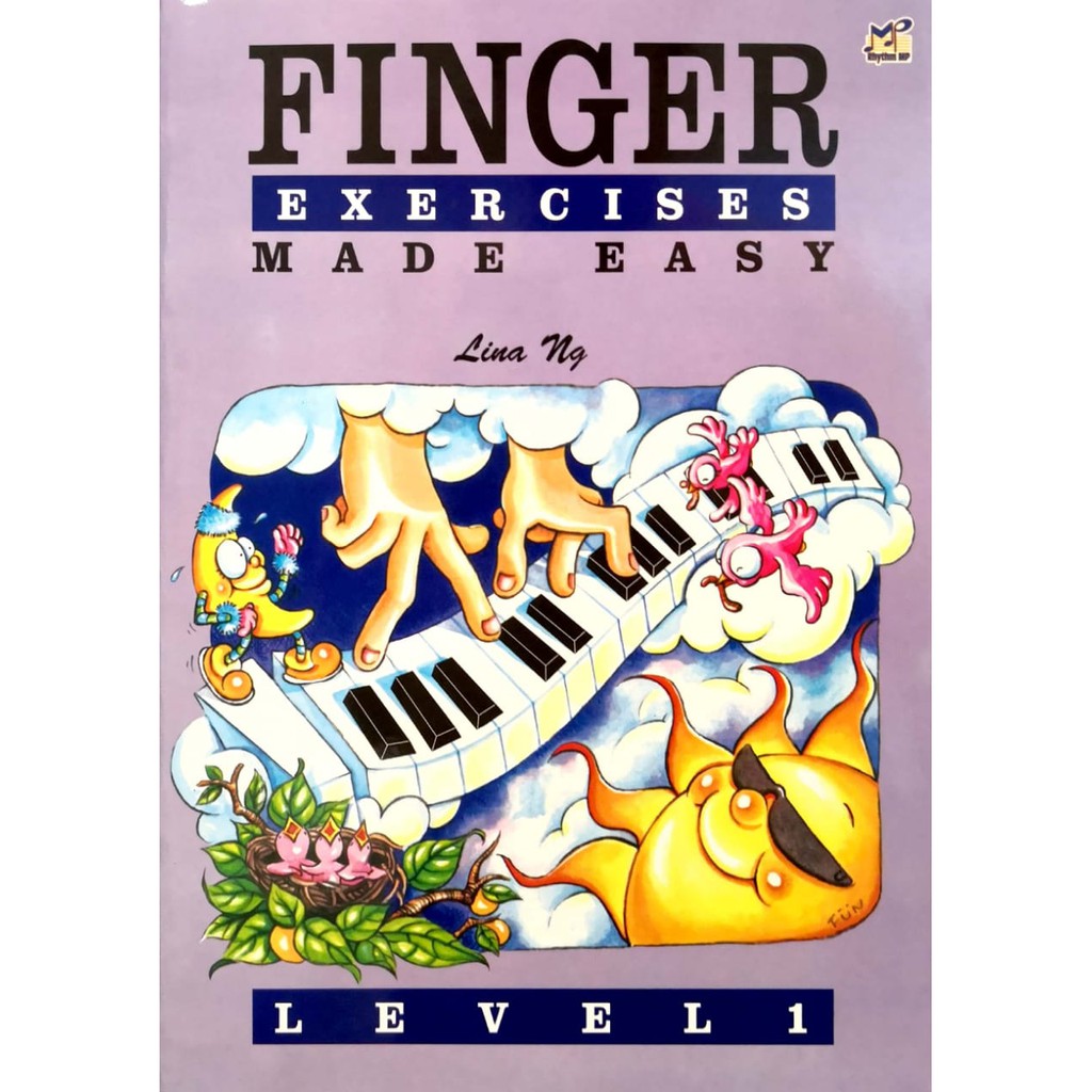 Finger Exercises Made Easy | Piano Book Buku Piano | Shopee Malaysia