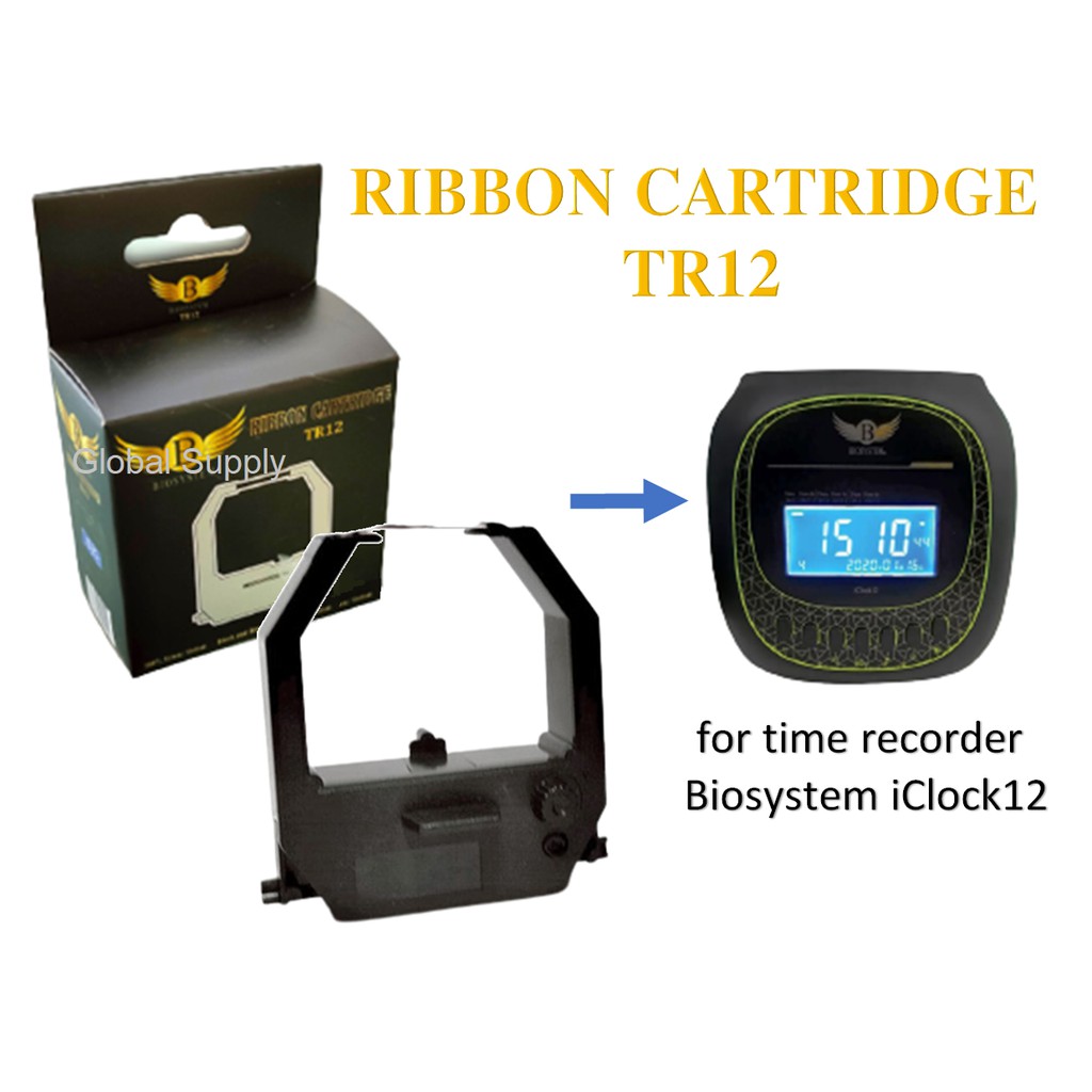 Original Ribbon for Time Recorder Biosystem iClock 12 M88 Punch Card