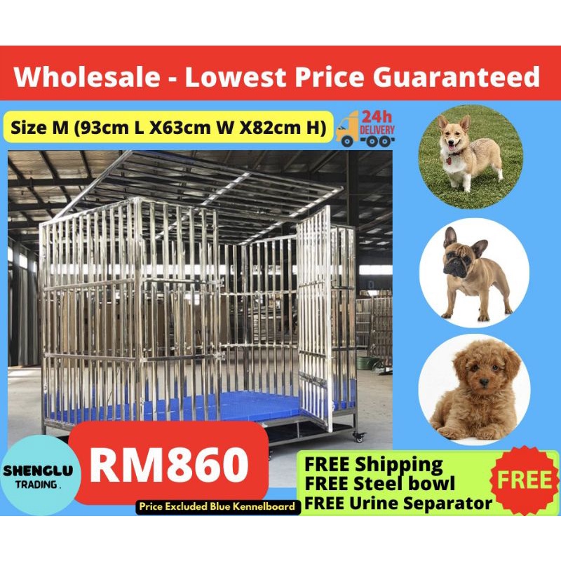 Stainless steel 2025 dog cage manufacturers