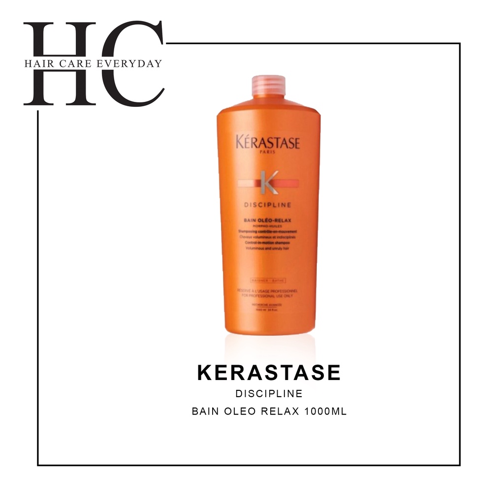 Kerastase Discipline Bain OleoRelax Shampoo 1000ml ( For dry , unruly