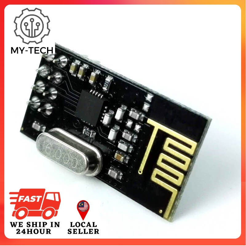 nRF24 nRF24L01+ RF Wireless Transceiver Module 2.4GHz | Shopee Malaysia