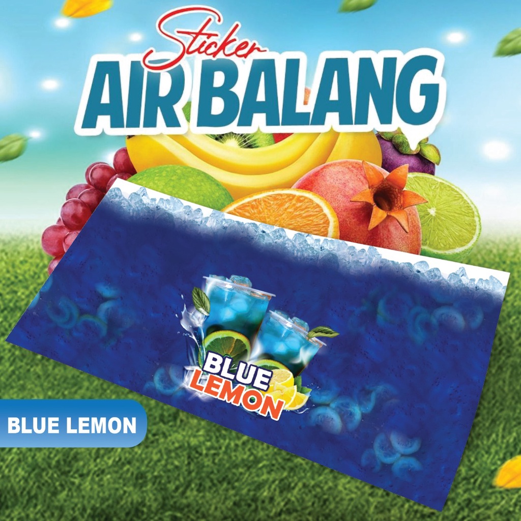 STICKER AIR BALANG PENUH PELBAGAI JENIS (KELILING BALANG) | Shopee Malaysia
