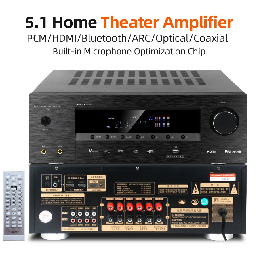 Amplifier for best sale home theater