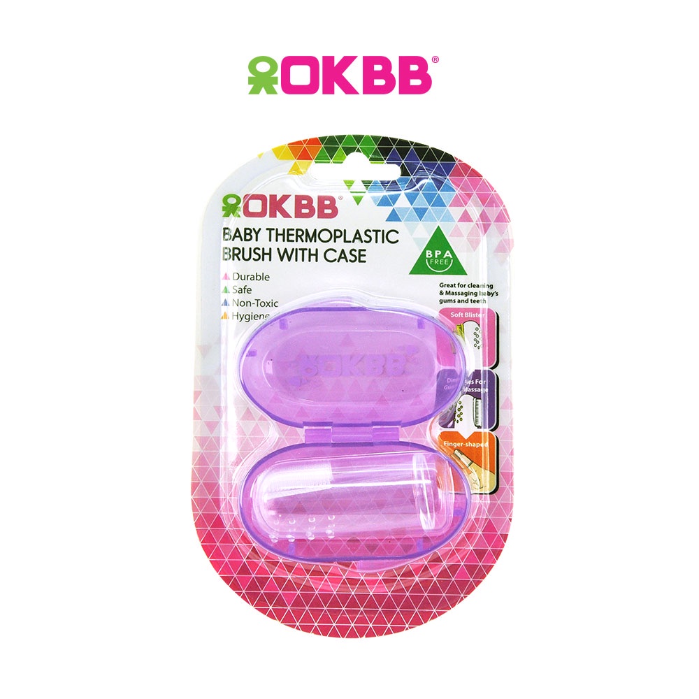 OKBB BABY THERMOPLASTIC BRUSH WITH CASE Shopee Malaysia