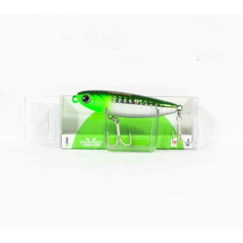 Leurre Flottant Ima Pougatchev's Cobra 60 – 6g, 60 Mm – Pour Pêche En Mer (bar)