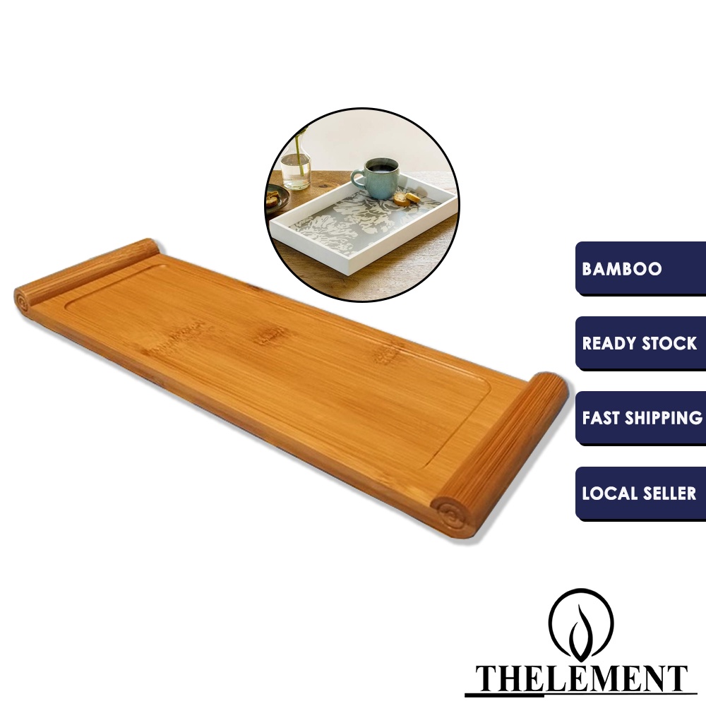 Dulang Hantaran Dulang Raya Small Bamboo Rectangle Tray Stand For ...