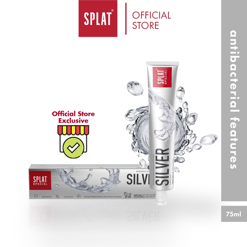 Splat Special Series Silver Toothpaste (75ml) EXP OCT 2026 | Shopee ...