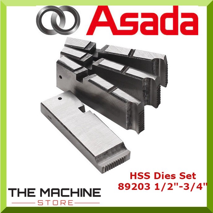 Japan Asada Beaver Dies Set 89203 1/2 3/4 " 89248 1"2 " HSS dies for