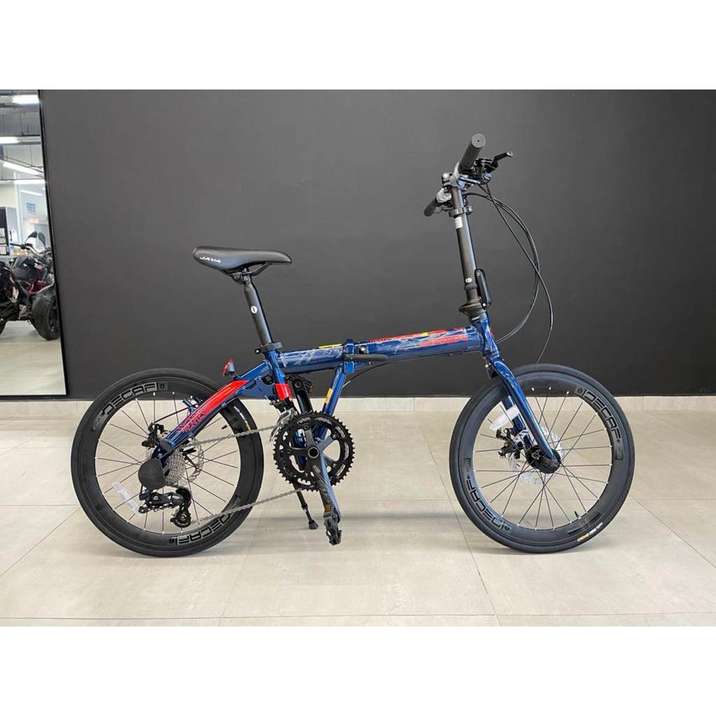 JAVA TT451 TT 451 18 SPEED 2 X 9 20 ALLOY FOLDING BIKE COME WITH JAVA MALAYSIA WARRANTY FREE GIFT Shopee Malaysia