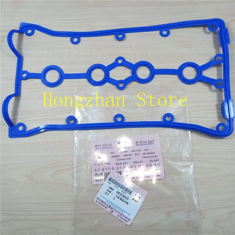 MITZONE Aluminum Valve Cover Kit For Chevrolet Aveo/Aveo5 1.4L 2006-2008 - Includes Gasket & Spark Plug Seals