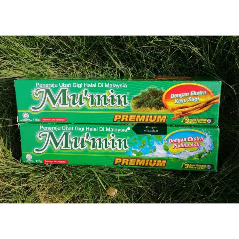 MUKMIN Ubat Gigi dengan ekstra kayu sugi / MU'MIN Ubat gigi dengan ...