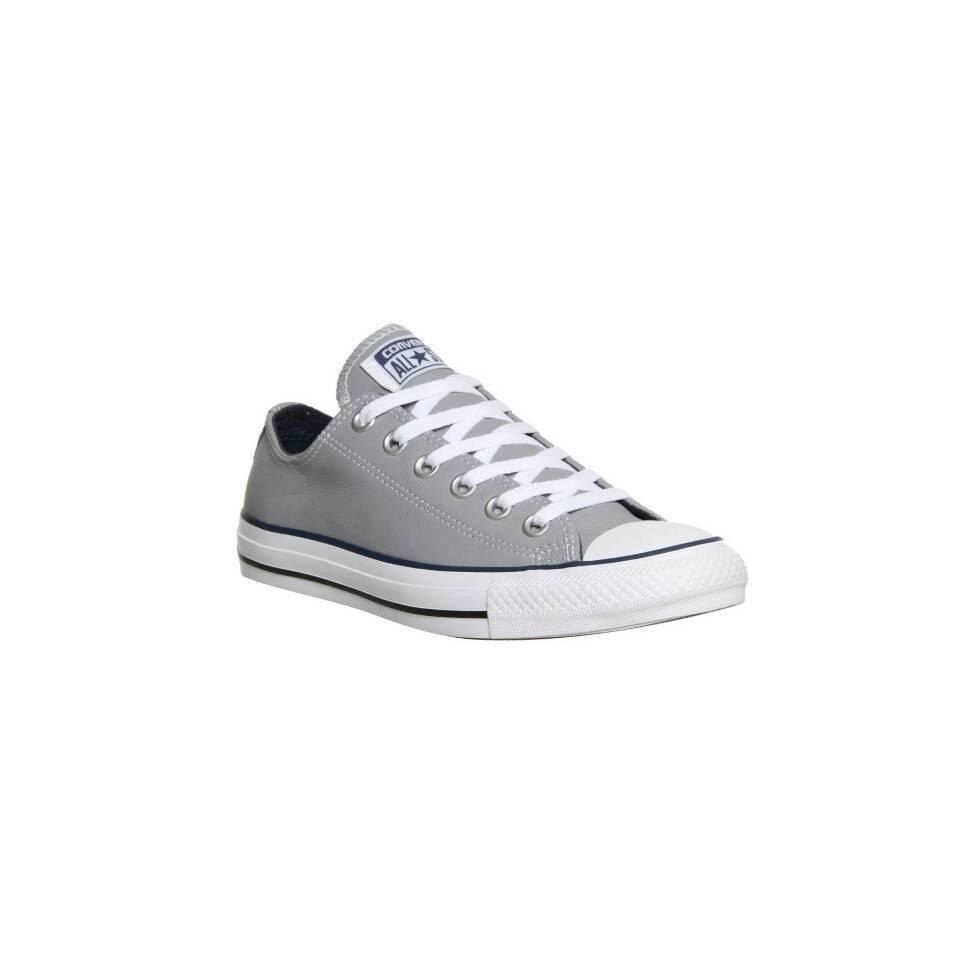 Light grey low top converse online