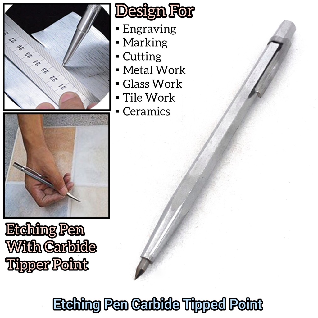 Etching Marking Pen With Carbide Tipped Point For Engraving, Marking ...