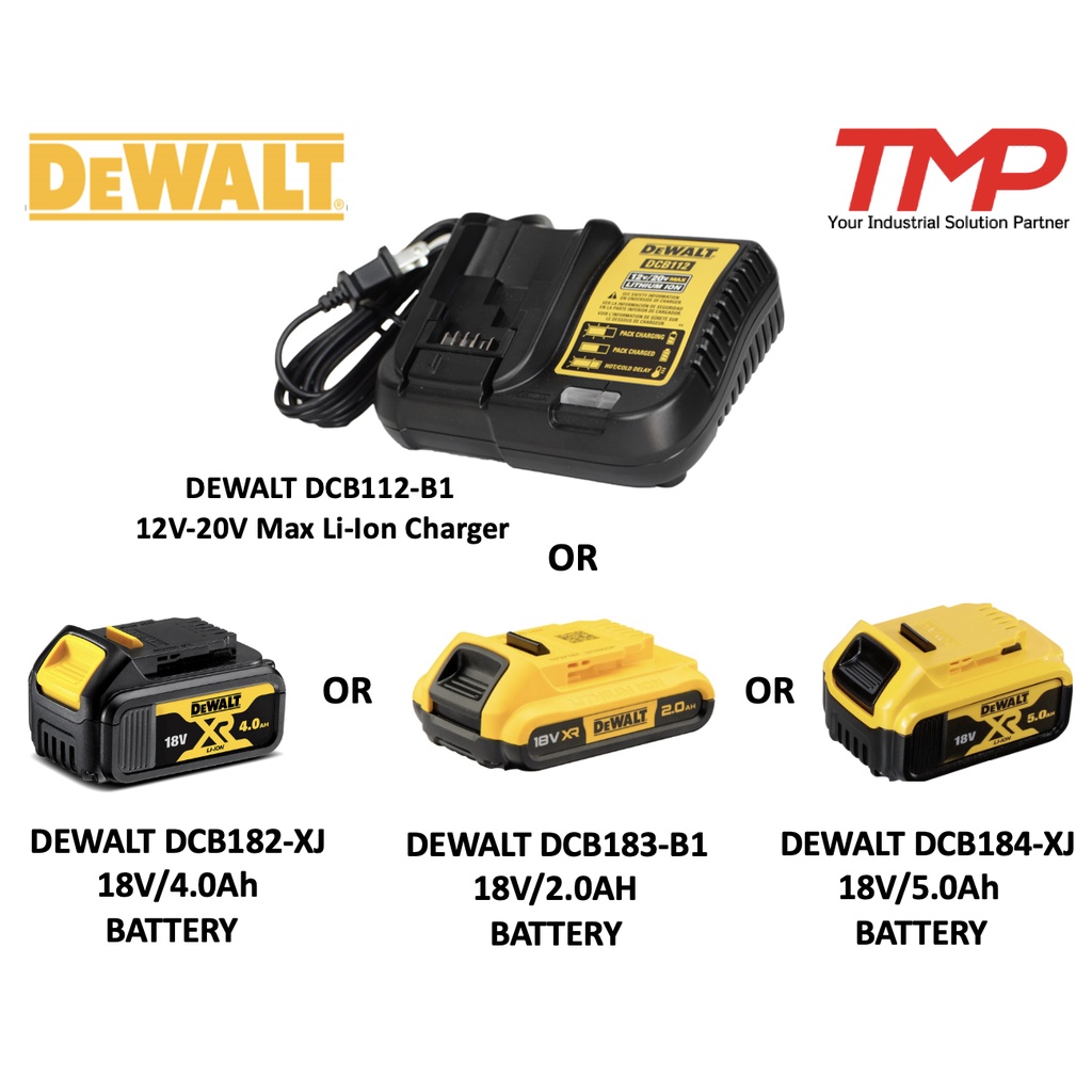 Dewalt dcb184 battery online charger