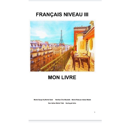 BUKU TEKS FRANCE / PERANCIS /TFC 501-thir…