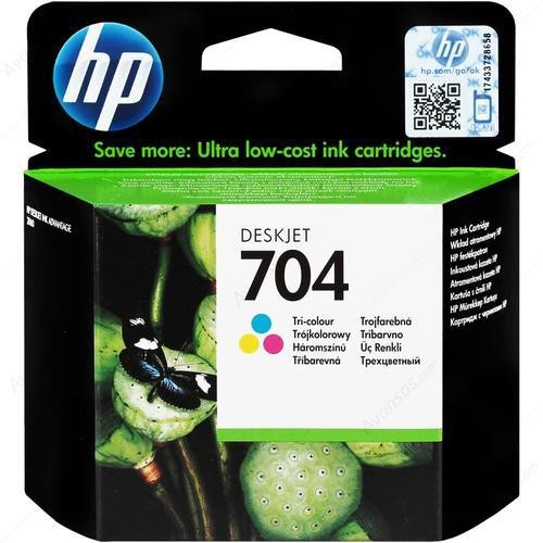 HP 704 Color Original Ink | Shopee Malaysia