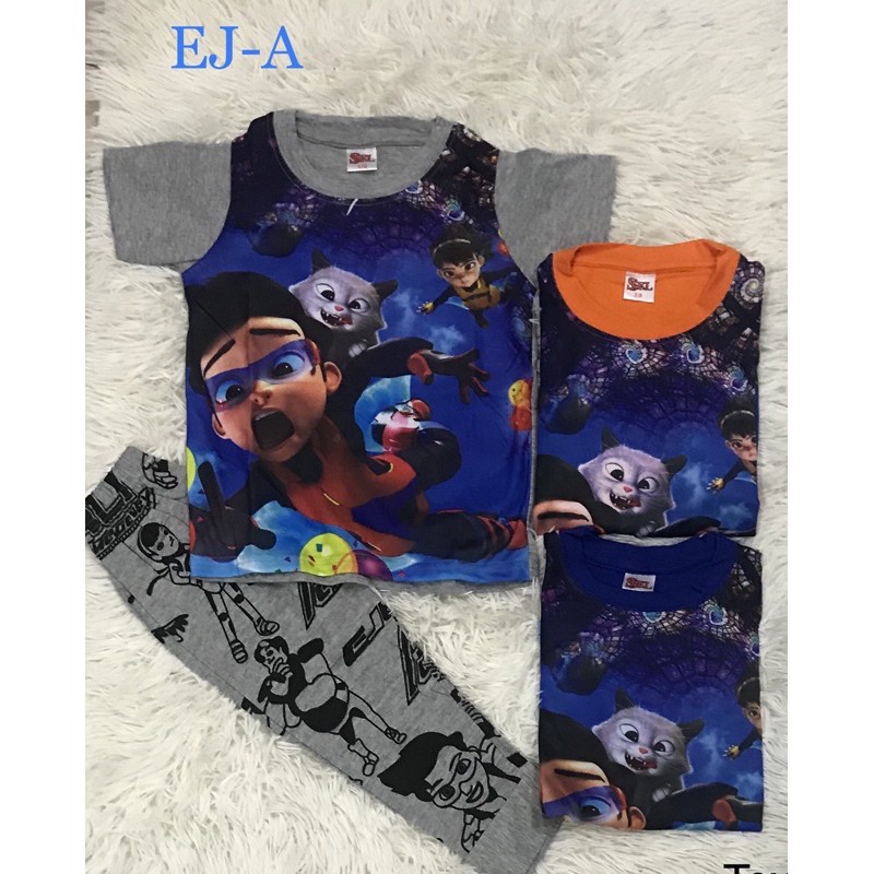 💥Ready Stock💥 Boy Pyjamas💗Chidren Suit 💗 Kid Pyjamas-Ejen Ali | Shopee ...