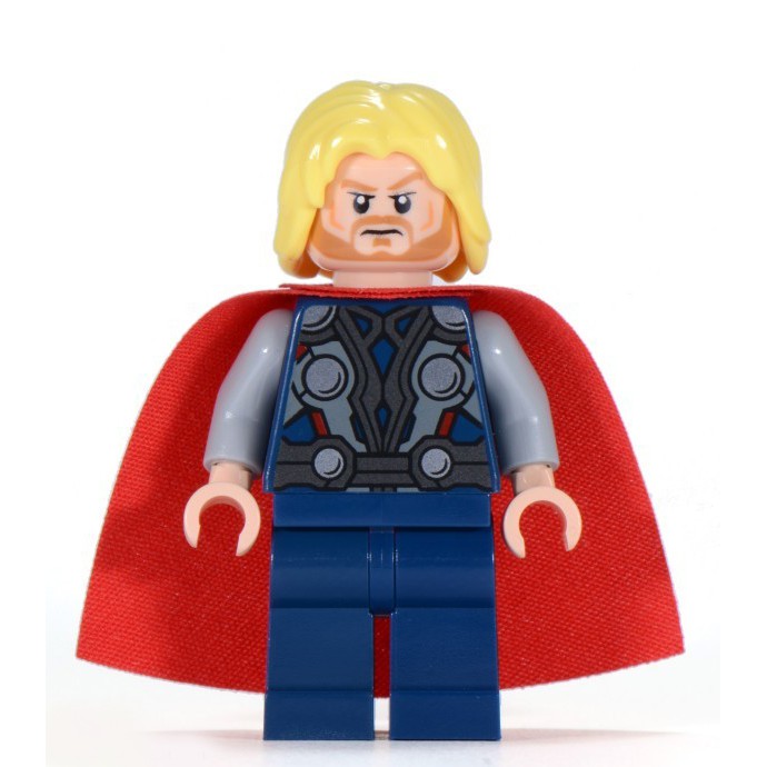 sh018 Lego Marvel Super Heroes 6868 6869 30163 Thor Minifigure