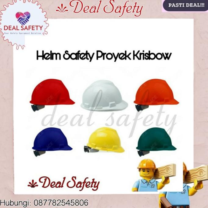Krisbow Project Safety Helmet / Krisbow Project Helmet Shopee Malaysia