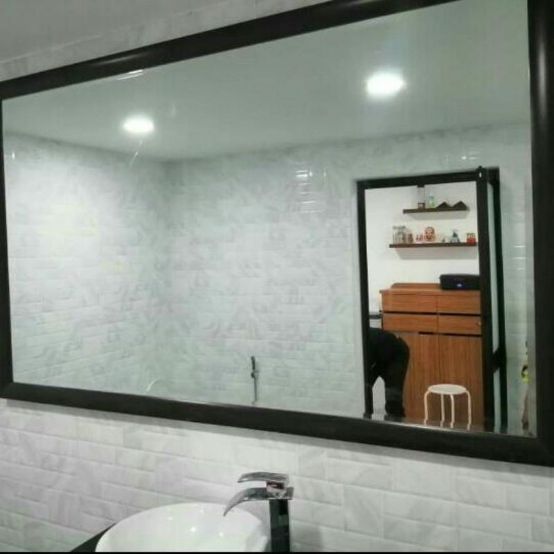 Cermin Saiz Besar Hiasan Bingkai Cantik 6x4 Kaki-Mirrors-Wall Art-Design-HomeDeco