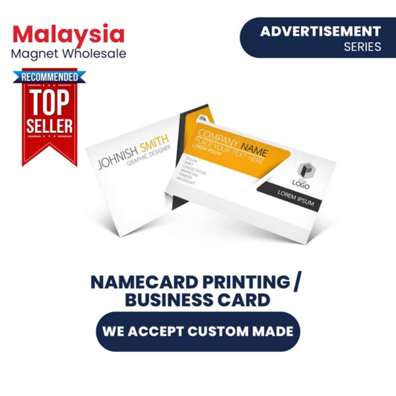 Name Card Printing / Business Card / Custom Print Shopee Malaysia