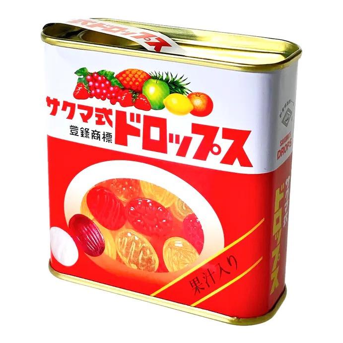 Traditional Sakuma Drops Fruit Candy Red Tin Box 75gr Japan Shopee