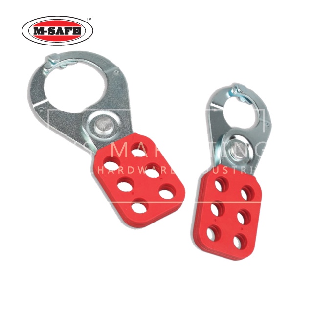 MSAFE SAFETY LOCKOUT HASPS / MULTIPLE PADLOCK LOCKOUT HASP / LOTO