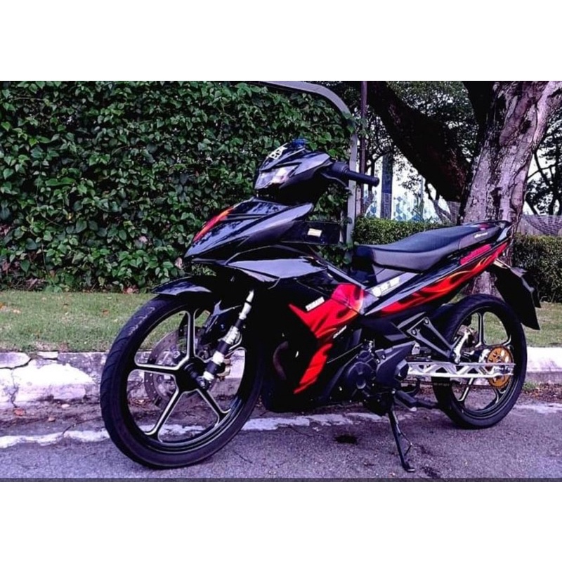 🔥🔥🔥Y15 V1 V2 MX KING Fire Flame Edition ( Api Edisi ) Body Cover Set ...