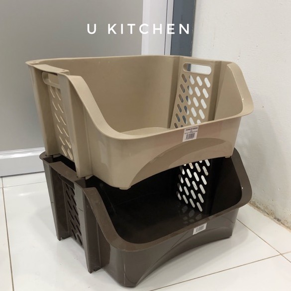 [ONE PCS] Century 25 Litres Multipurpose Storage Stocker / Stackable ...