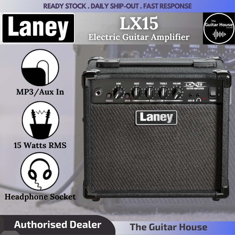 Laney LX15 Electric Guitar Amplifier | Shopee Malaysia