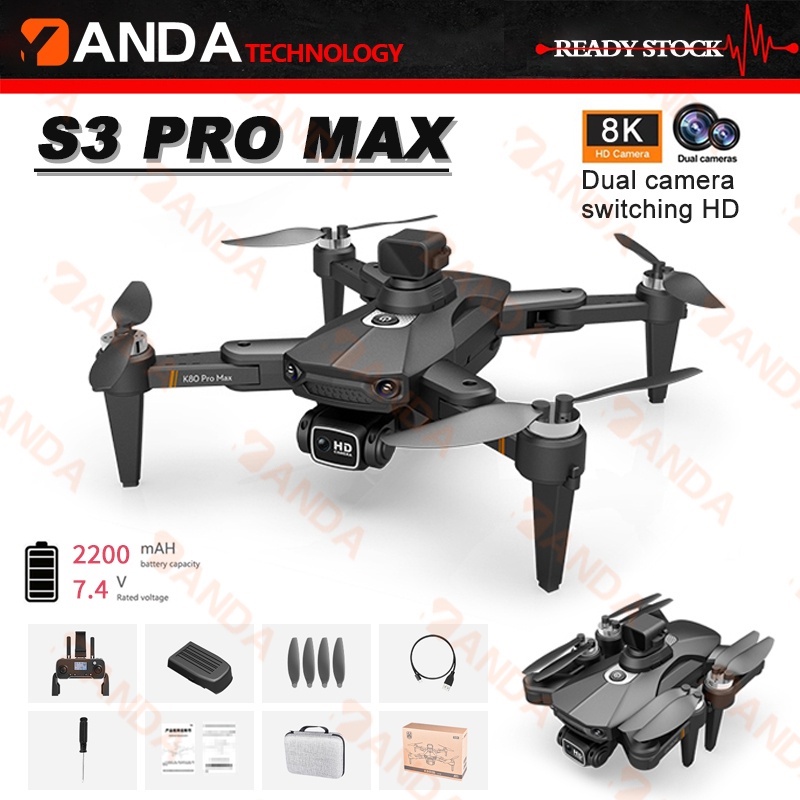 S3 hd 4k deals drone