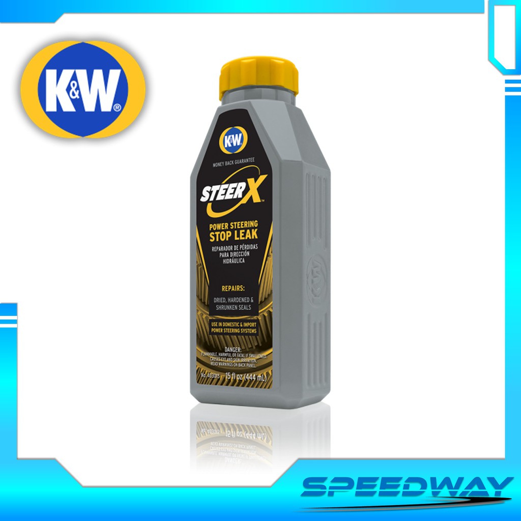 K&W STEERX POWER STEERING STOP LEAK (444ML) Shopee Malaysia