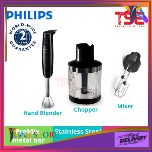 Philips Hand Blender Chopper Mixer HR1328 (550W) Single Speed Shopee