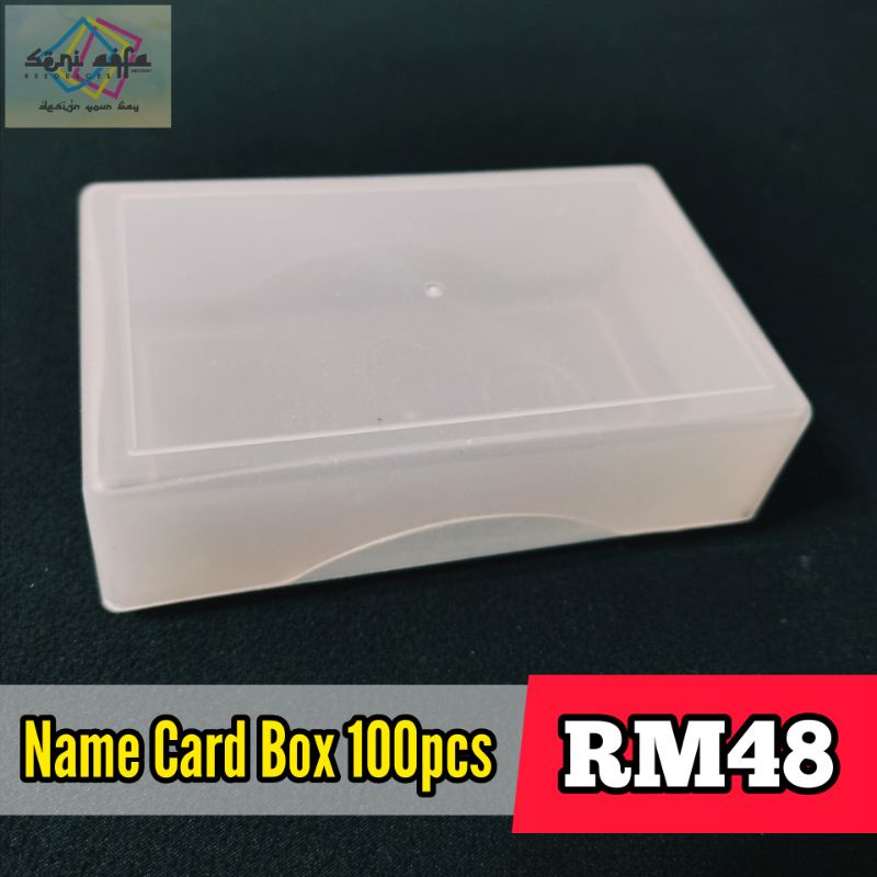 NAME CARD BOX/BUSINESS CARD 100PCS | Shopee Malaysia