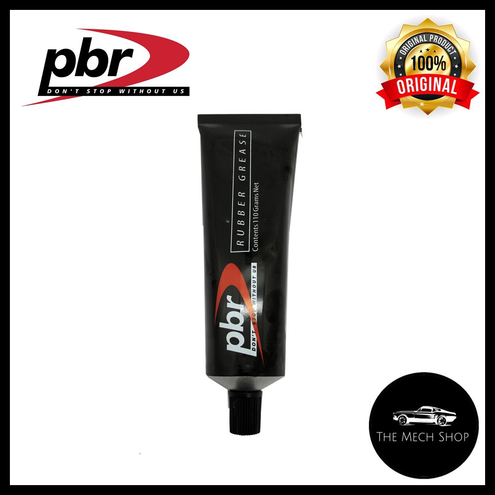PBR Rubber Grease Brake Caliper Grease 110g (Made in Australia