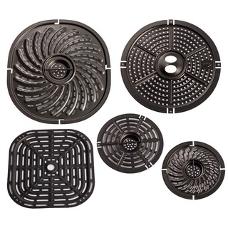 Air Fryer Replacement Grill Pan,Air Fryer Rack Replacement Parts  Accessories Grill Plate Crisper Plate Tray, Non-Stick, Dishwasher Safe 