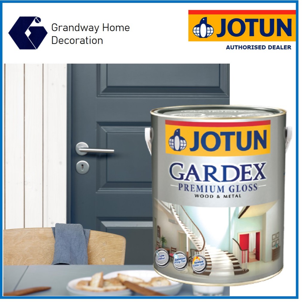 1l Jotun Gardex Premium Gloss Semi Gloss Cat Minyak Kayu Dan Besi Shopee Malaysia 0348