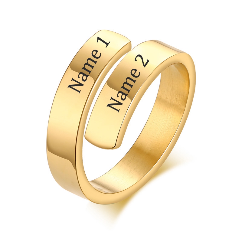 Vnox Personalized Promise Ring | Shopee Malaysia