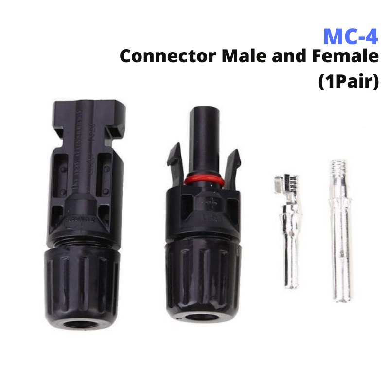 MC4 Solar DC Connector Waterproof Male & Female Connector Use for Solar ...