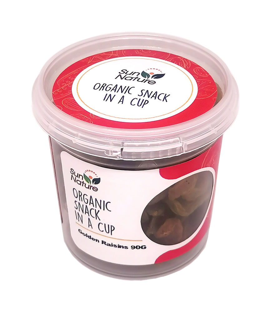 Sun Nature - Organic Snack In A Cup Raisins 90G | Shopee Malaysia